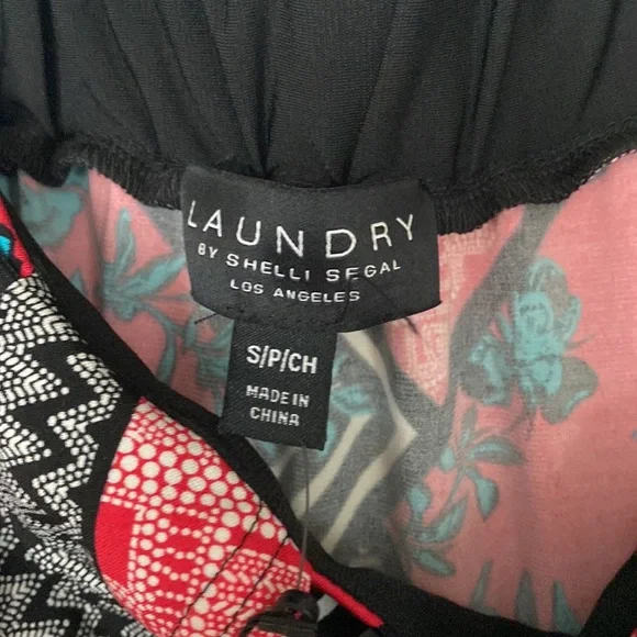 Multicolored Laundry by Shelli Segal Maxi Skirt Size S & M NWT - Picture 3 of 5